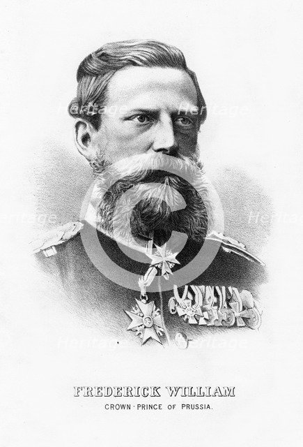 Crown Prince Frederick William of Prussia, 19th century. Artist: Unknown