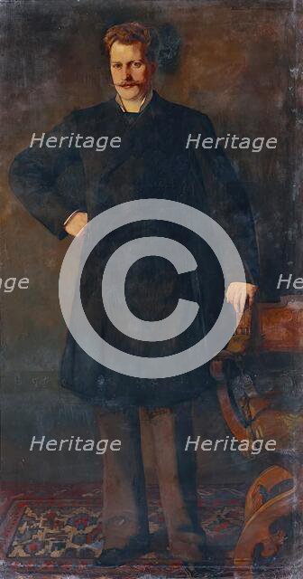 The chamber singer Theodor Reichmann, 1879. Creator: Wilhelm Trübner.