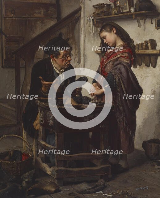 The Hopeless Case, 1871. Creator: Antonio Rotta.