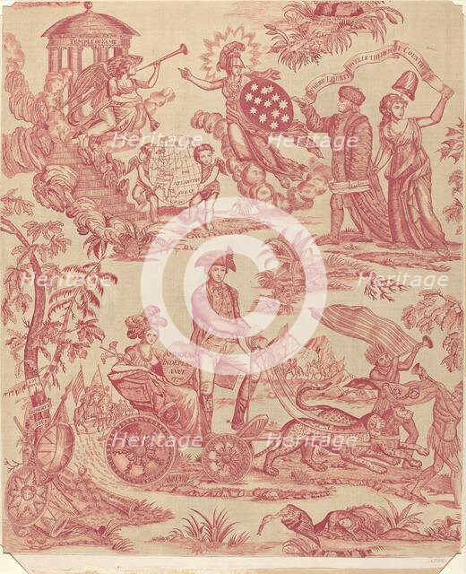 Apotheosis of Franklin, 1935/1942. Creator: A. Zimet.