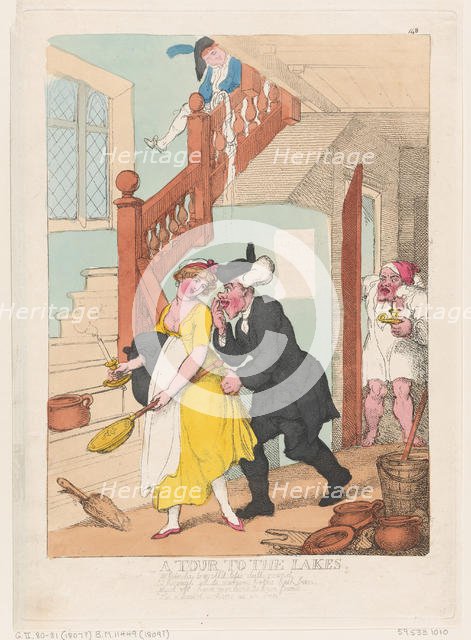 A Tour to the Lakes, October 1807., October 1807. Creator: Thomas Rowlandson.