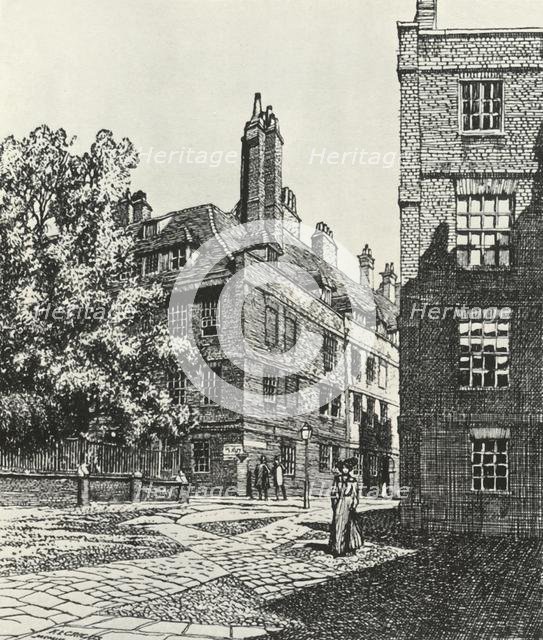 Clifford's Inn in the City of London, 1903, (1934). Creator: Frederick Landseer Maur Griggs.