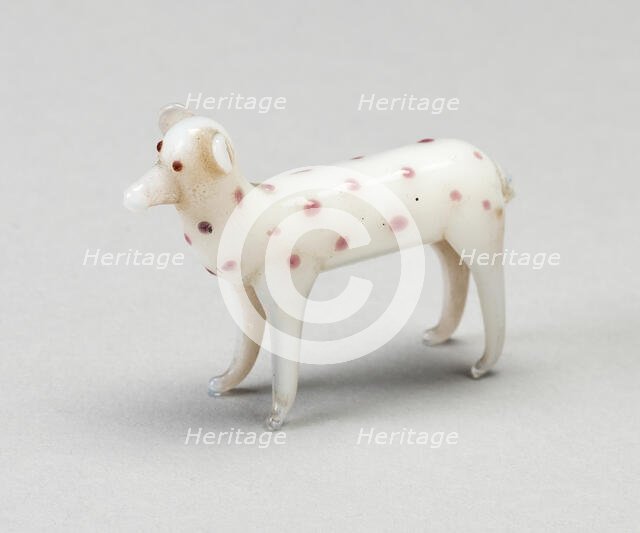 Dog, France, 18th century. Creator: Verres de Nevers.