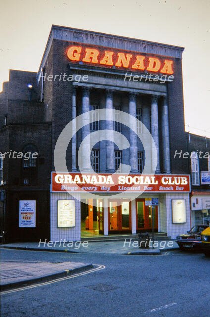 Granada Social Club, Castle Gates, Shrewsbury, Shropshire, 1973-1995. Creator: Norman Walley.