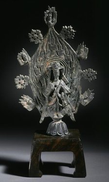 Maitreya (Mile), the Buddha of the Future, between 386 and 470. Creator: Unknown.