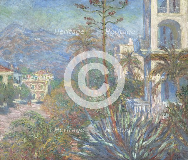 Villas at Bordighera, 1884. Artist: Monet, Claude (1840-1926)