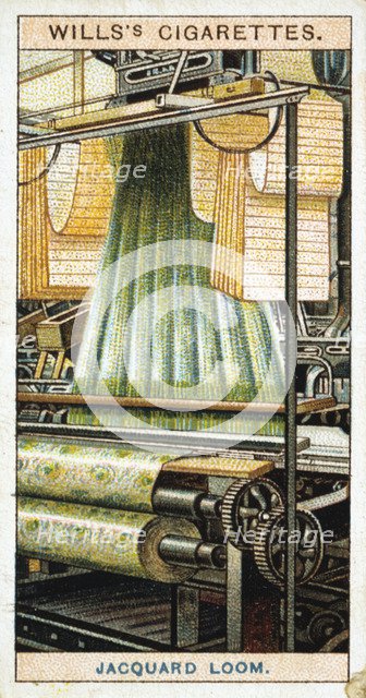 Jacquard power loom, 1915. Artist: Anon