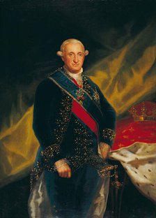 Portrait of Charles IV of Spain (1748-1819), 1789. Creator: Goya, Francisco, de (1746-1828).
