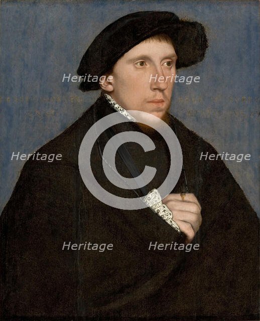Portrait of the poet Henry Howard, Earl of Surrey (1516-1547), ca 1542. Creator: Holbein, Hans, the Younger (1497-1543).