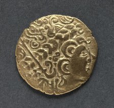 Bellovaci Stater (obverse), c. 125-100 B.C.. Creator: Unknown.