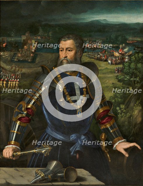 Portrait of the Duke Alfonso I d'Este (1505-1534), 1534.