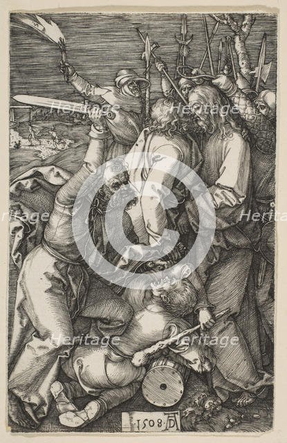 The Betrayal of Christ, from The Passion, 1508. Creator: Albrecht Durer.