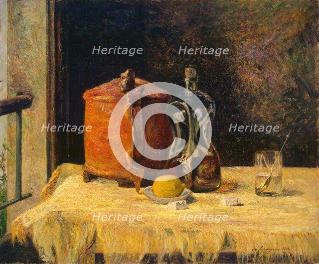 'At the Window', 1882.  Artist: Paul Gauguin