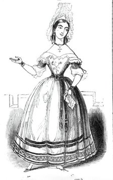 Madame Celeste, 1842.  Creator: Unknown.