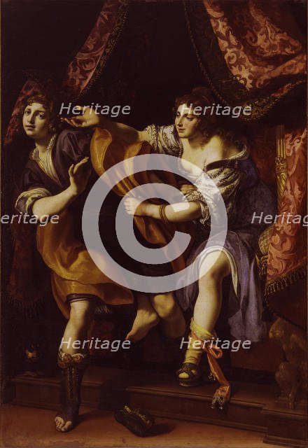 Joseph and Potiphar's Wife, 1610. Creator: Cigoli, Lodovico (1559-1613).