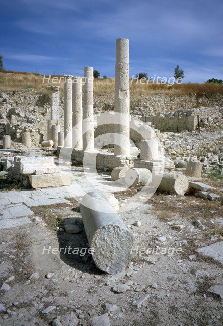 Ruins of Amathus, Cyprus, 2001. 