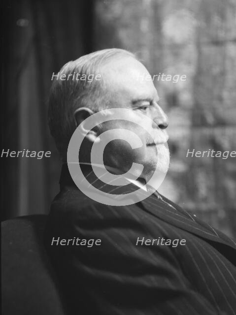 Crocker, William H., Mr., portrait photograph, 1928 Oct. 26. Creator: Arnold Genthe.