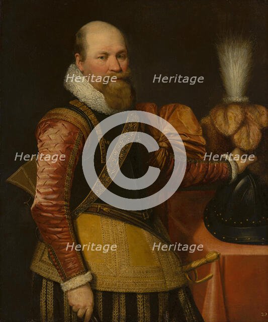 Portrait of an Officer, c1610s. Creator: Jan Anthonisz van Ravesteyn.