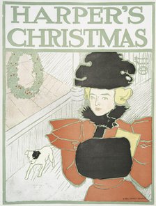 Harper's Christmas, c1890. Creator: Edward Penfield.
