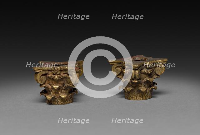 Ornamental Capital, 1775-1799. Creator: Unknown.