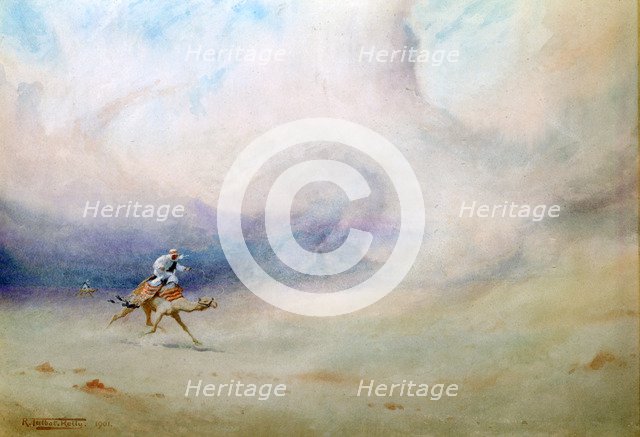 'Storm in the Desert', 1901. Artist: Robert Talbot Kelly