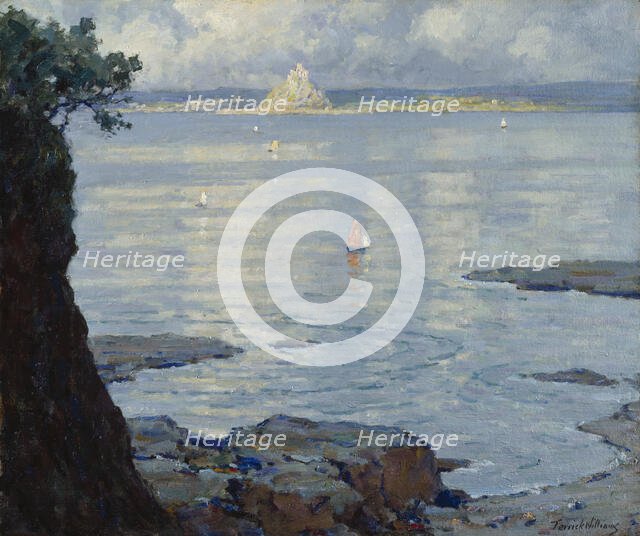 St. Michael's Mount, Cornwall, 1933. Creator: Terrick Williams.