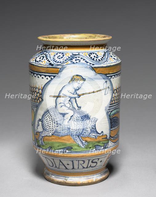 Pharmacy Jar, c. 1510. Creator: Unknown.