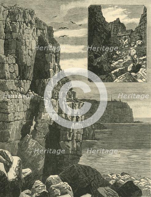 'St. Gowan's Head and Chapel', 1898. Creator: Unknown.