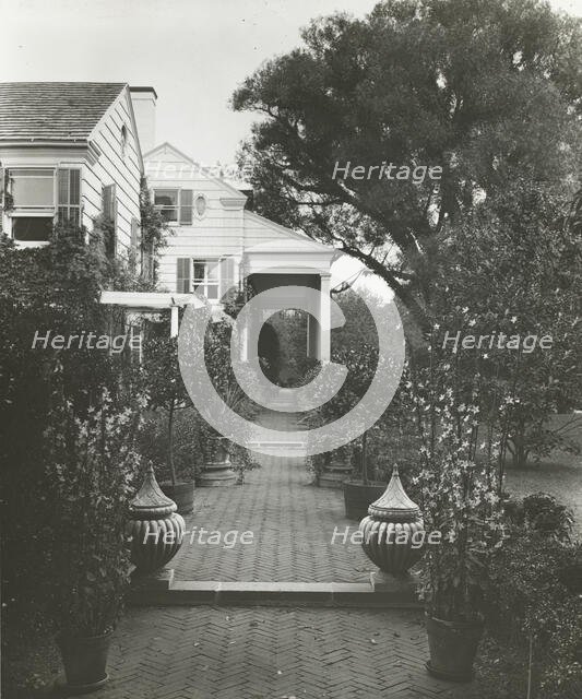 "The Orchard," James Lawrence Breese house, 151 Hill Street, Southampton, New York, 1912. Creator: Frances Benjamin Johnston.