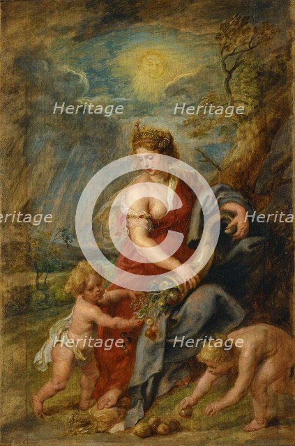 Abundance (Abundantia). Artist: Rubens, Pieter Paul (1577-1640)