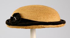 Hat, American, ca. 1885. Creator: Unknown.