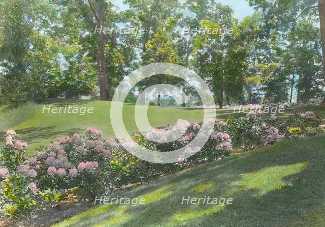 "Claraben Court," Benjamin Stern house, Roslyn Harbor, New York, c1914. Creator: Frances Benjamin Johnston.