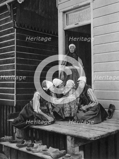The pride of the family, Marken, Netherlands, c1934. Artist: Unknown