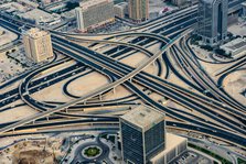 Dubai Intersection. Creator: Viet Chu.