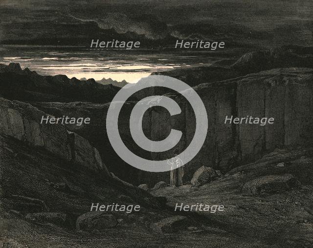 'All hope abandon, ye who enter here', c1890.  Creator: Gustave Doré.