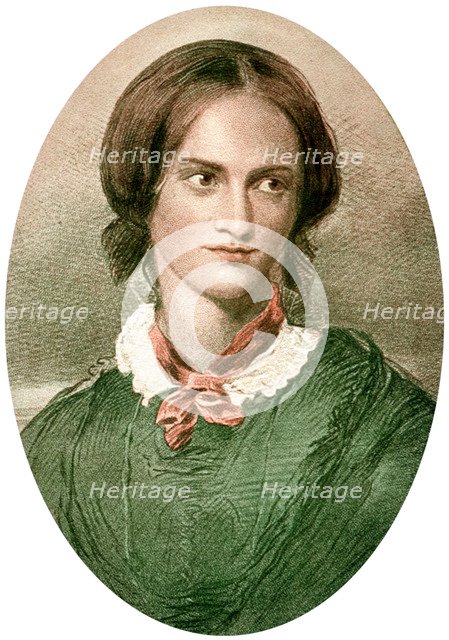 Charlotte Bronte (1816-1855), English novelist, 1908-1909. Artist: Unknown