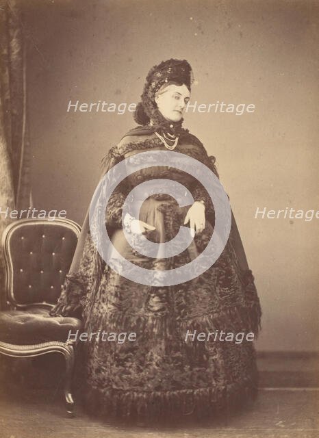 Le Caracul (L'Astrakhan), 1860s. Creator: Pierre-Louis Pierson.