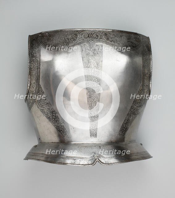 Backplate with Associated Culet of One Lame, Northern Germany, c. 1560. Creator: Unknown.