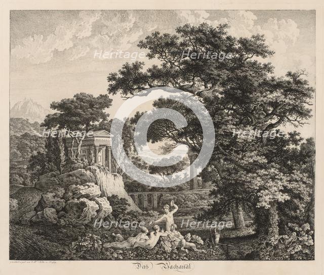 Das Bachanal. Creator: Carl Wilhelm I Kolbe (German, 1757-1835).