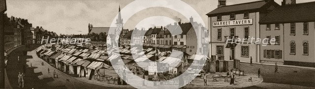 'The Market Place', c1880. Creator: Unknown.