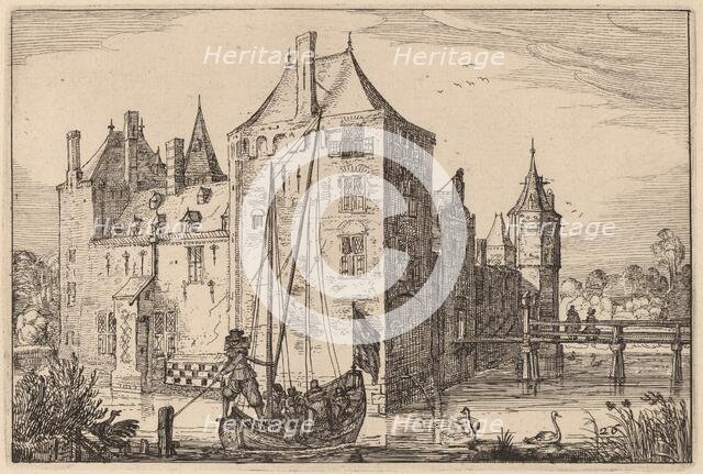 Castle (Warmond?), published 1612. Creator: Claes Jansz Visscher.