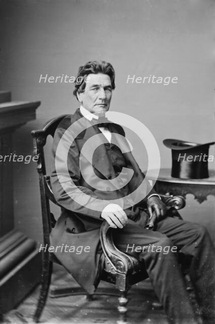 Governor André Bienvenue Roman of Louisiana, between 1855 and 1865. Creator: Unknown.