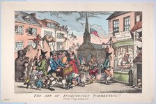 The Art of Ingeniously Tormenting, February 8, 1808., February 8, 1808. Creator: Thomas Rowlandson.