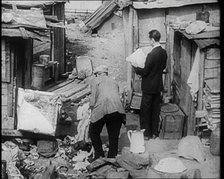 Ghetto of the Unemployed of New York City, 1932. Creator: British Pathe Ltd.