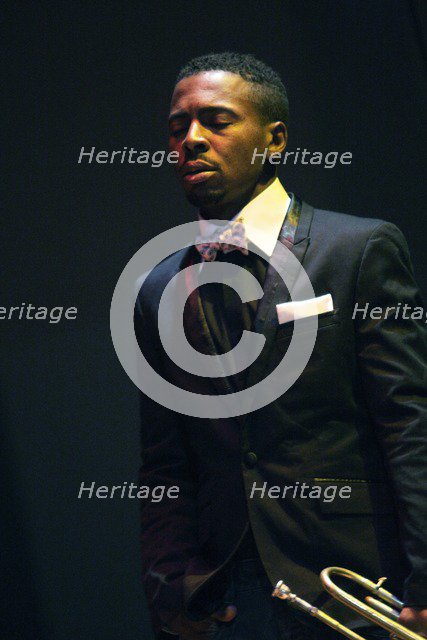 Roy Hargrove, 2009. Artist: Alan John Ainsworth.