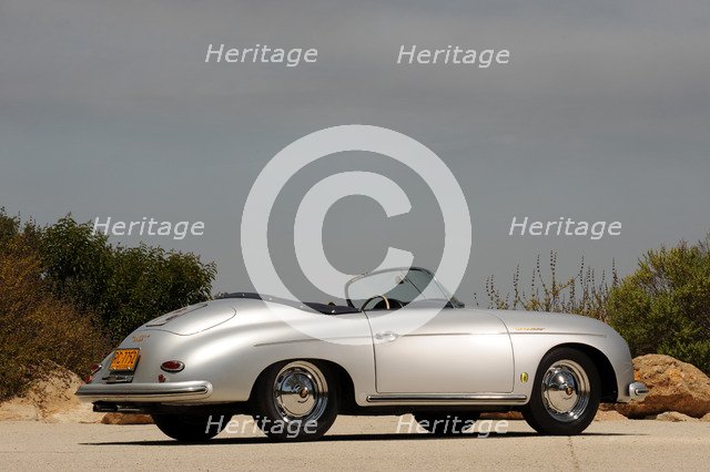 Porsche Speedster 356 1600 Super 1958. Artist: Simon Clay.