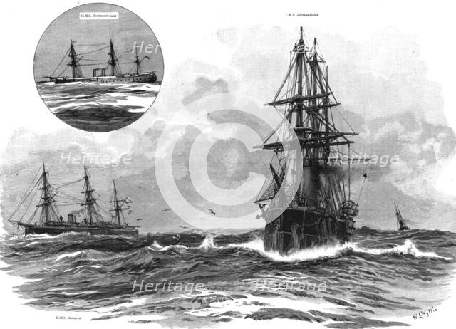 ''Passed Out"; Ships of the Channel Squadron', 1890. Creator: William Lionel Wyllie.