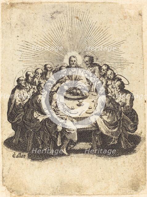 The Last Supper, 1618. Creator: Jacques Callot.