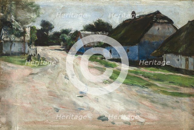 Road at Bronowice, between 1894-1895. Creator: Aleksander Gierymski.