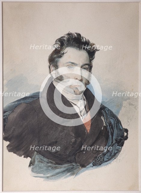 Portrait of Alexander Ivanovich Ribeaupierre (1781-1865).